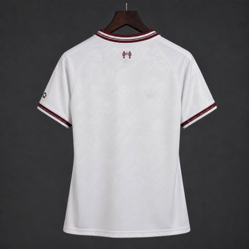 26/27 Women Liverpool  Away White Jersey