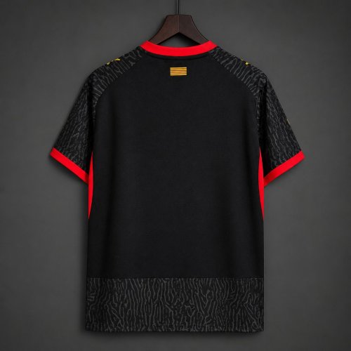 26/27 Girona Away Black Jersey