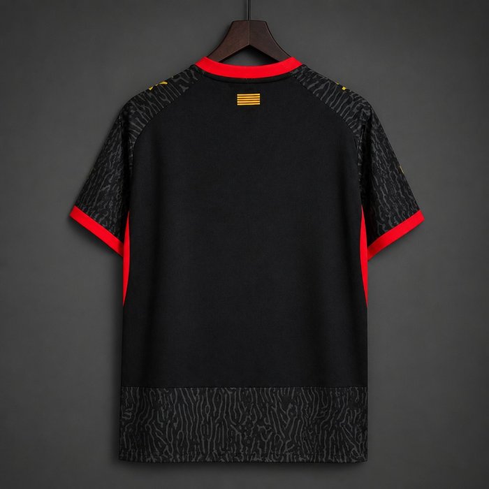 26/27 Girona Away Black Jersey