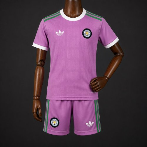 2627 Kids Leeds United Away Purple Jersey