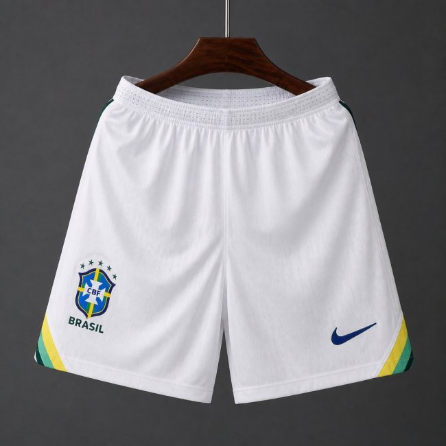 Player Version 26/27 Brazil Home White Shorts