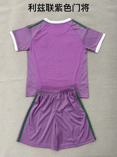 2627 Kids Leeds United Away Purple Jersey