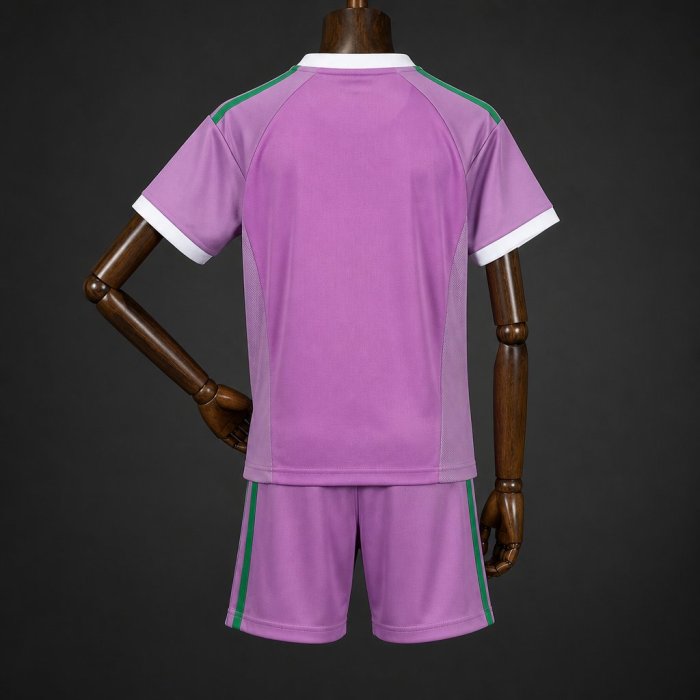 2627 Kids Leeds United Away Purple Jersey