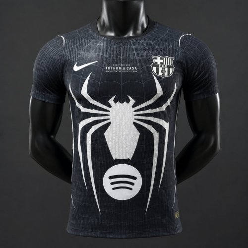 Player Version 26/27 Barcelona x Spider-Man Black Special Edition Jersey