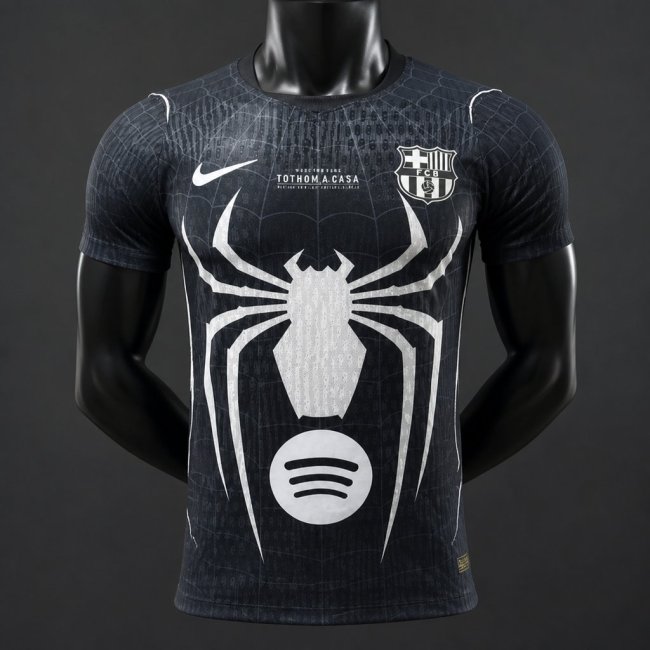 Player Version 26/27 Barcelona x Spider-Man Black Special Edition Jersey