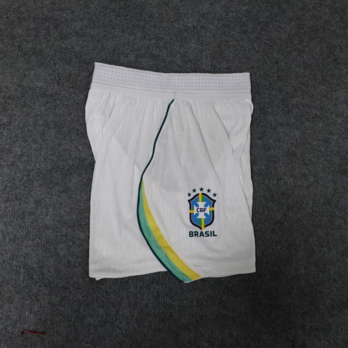 Player Version 26/27 Brazil Home White Shorts