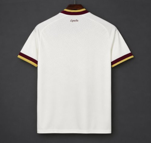 2 Star 2026 Spain Away White Jersey With Champion Patch