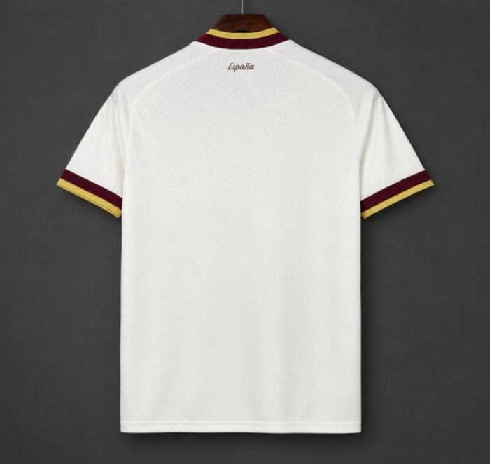2 Star 2026 Spain Away White Jersey With Champion Patch