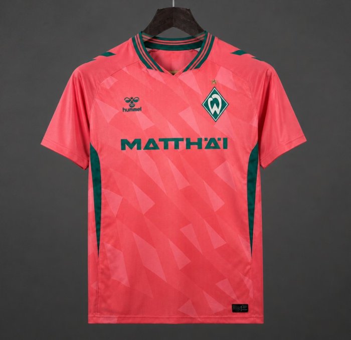 26/27 Werder Bremen Third Pink Jersey