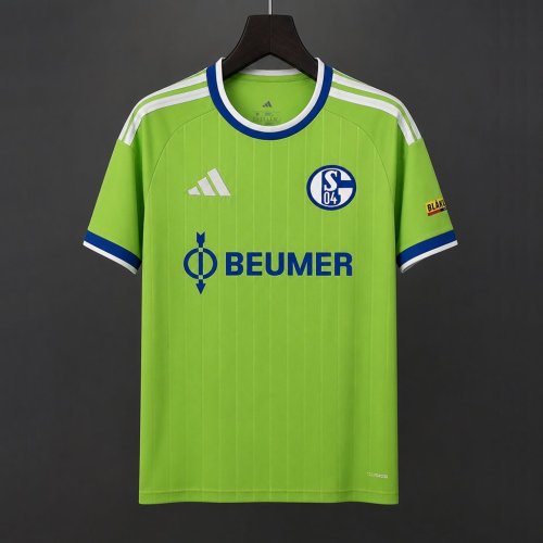 26/27 Schalke 04 Away Green Jersey