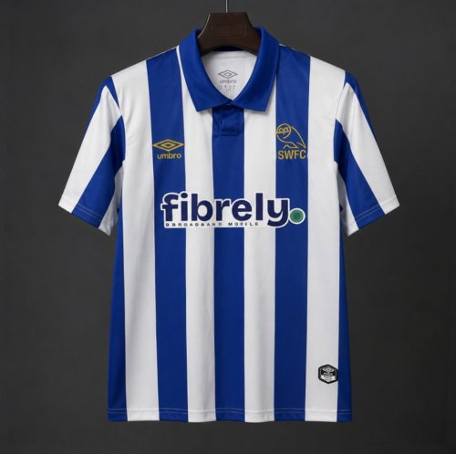 Player Version 26/27 Sheffield Wednesday Blue & White Stripes Home Jersey