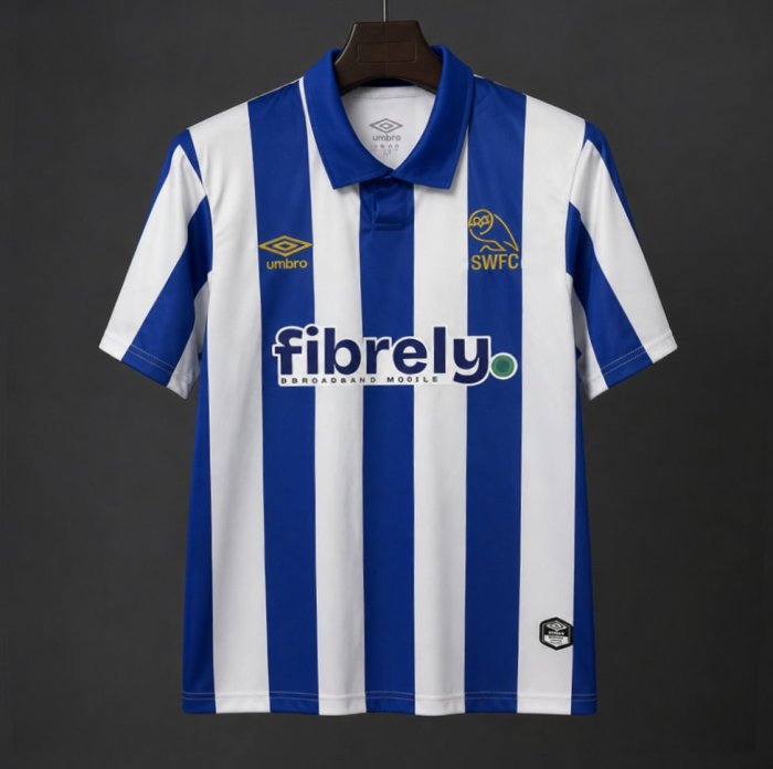 Player Version 26/27 Sheffield Wednesday Blue & White Stripes Home Jersey