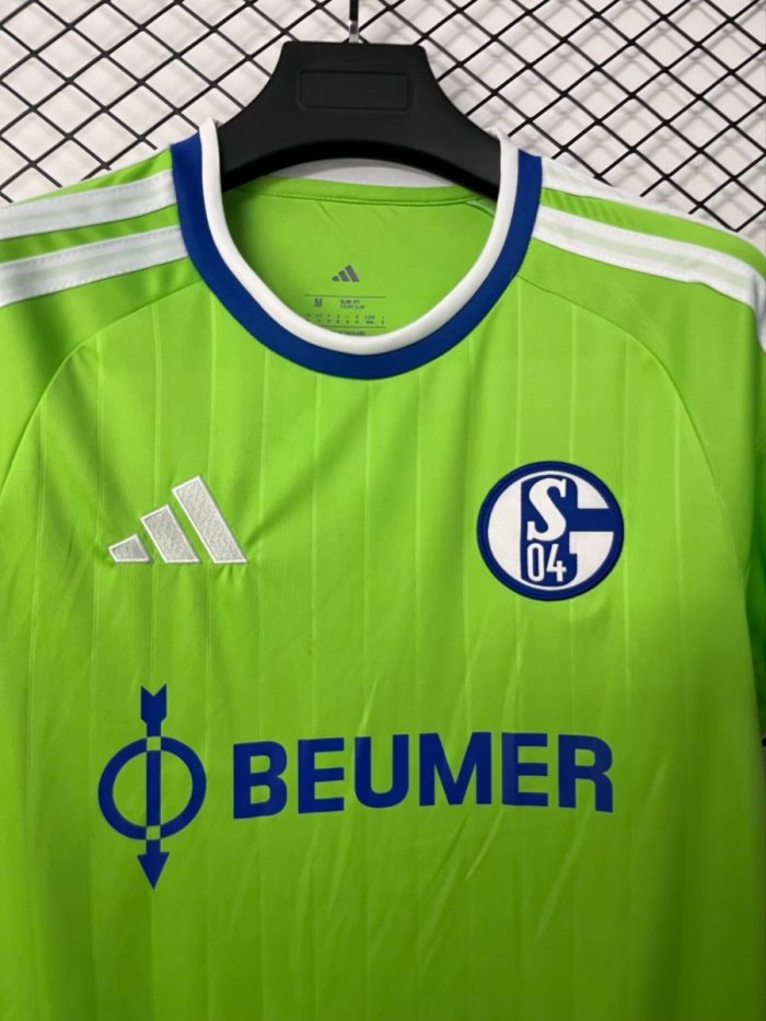 26/27 Schalke 04 Away Green Jersey
