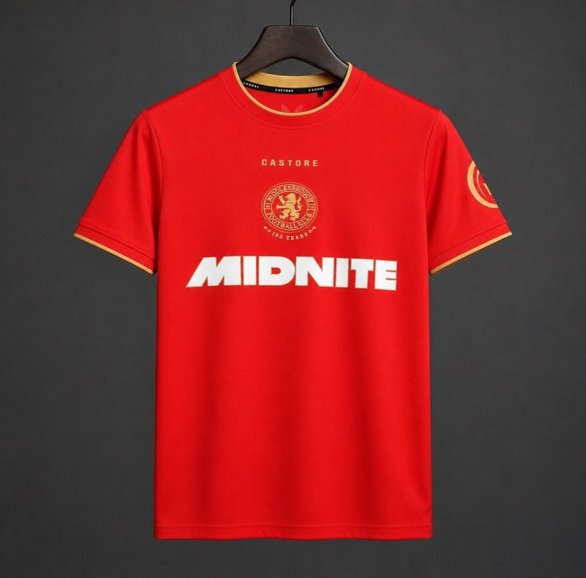 26/27 Middlesbrough FC Home Red Jersey