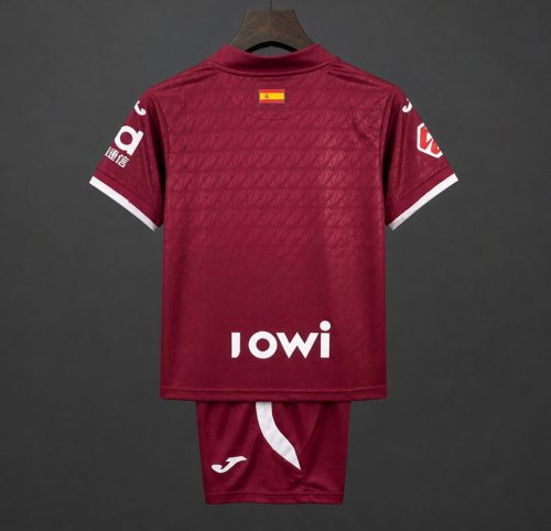 2026 Kids Getafe CF Away Wine Jersey