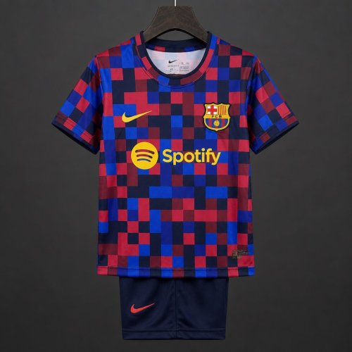 26/27 Kids Barcelona Academy Pro Pre-Match Jersey