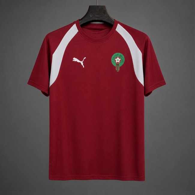 2026 Morocco Red Training Jersey