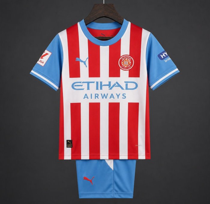 26/27 Kids Girona Home Jersey