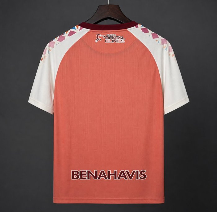 26/27 Malaga Away Pink/White Jersey