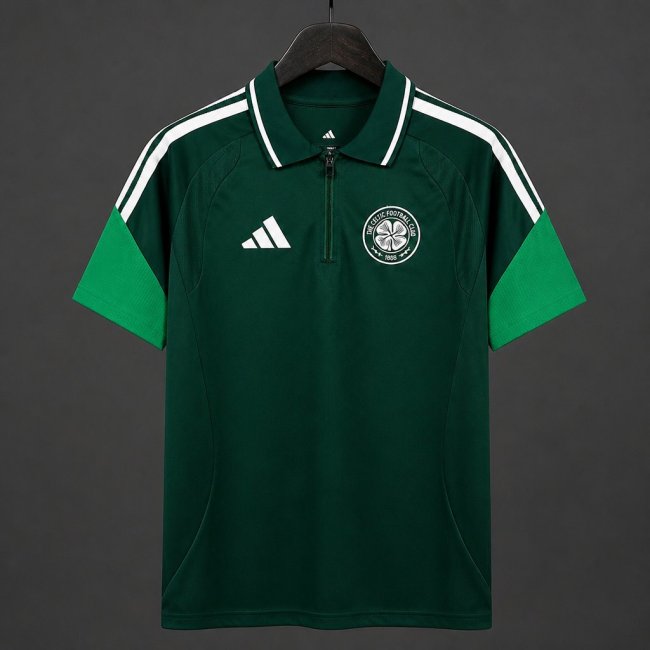26/27 Celtic Green & White Training  Jersey