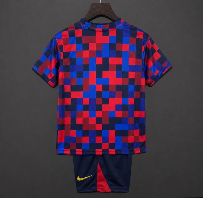 26/27 Kids Barcelona Academy Pro Pre-Match Jersey