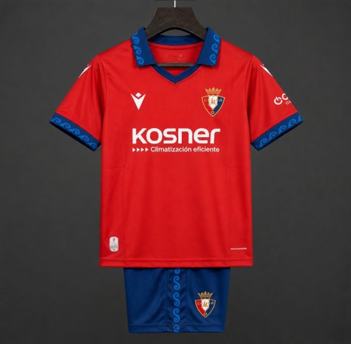 26/27 Kids CA Osasuna Home Jersey