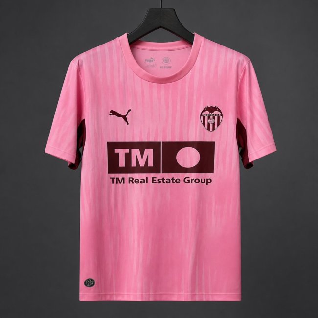 26/27 Valencia Third Pink Jersey