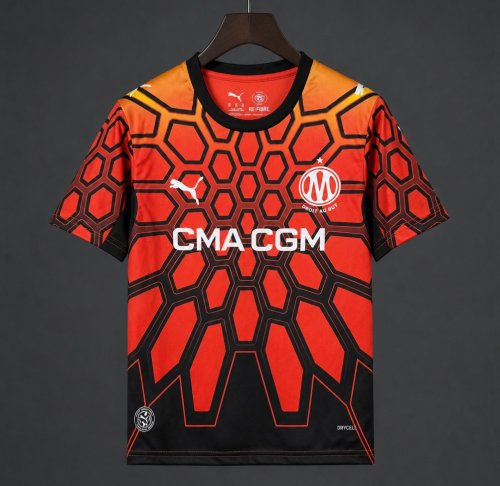 26/27 Olympique Marseille Goalkeeper Orange Jersey