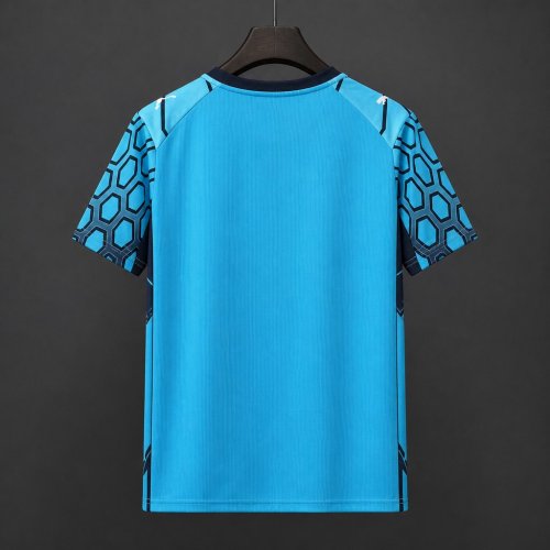 26/27 Olympique Marseille Goalkeeper Bright Aqua/Club Navy Jersey