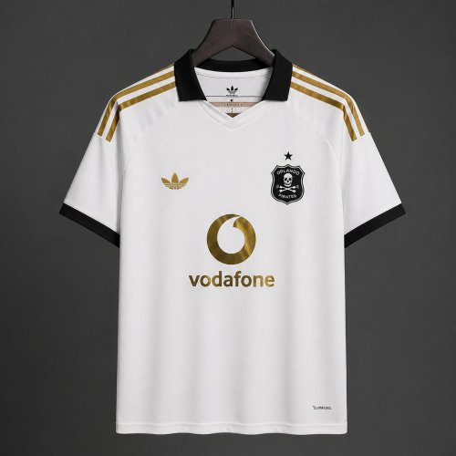 26/27 Orlando Pirates Away White Jersey