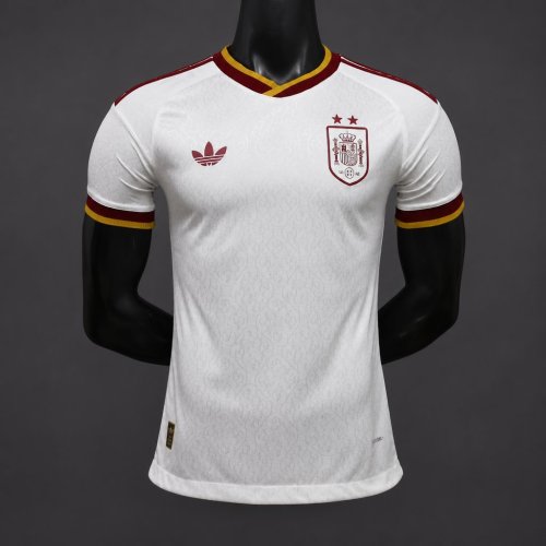 2 Star 2026 Spain Away White Jersey