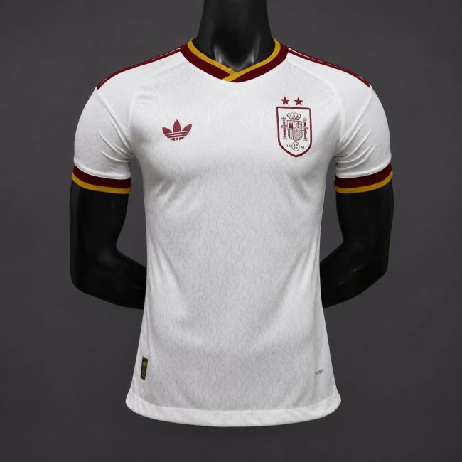 2 Star 2026 Spain Away White Jersey