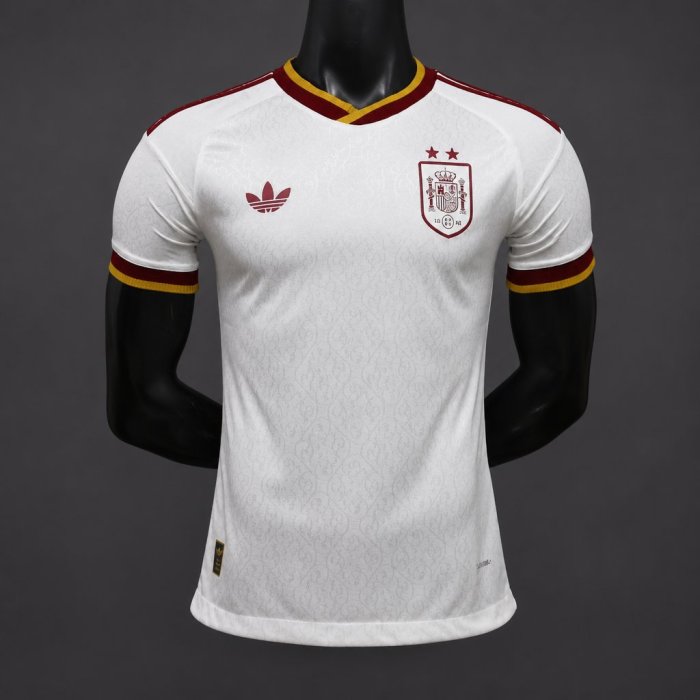 2 Star 2026 Spain Away White Jersey