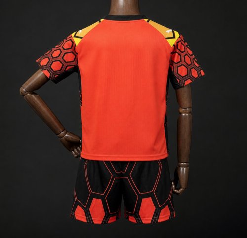 26/27 Kids Olympique Marseille Goalkeeper Orange Jersey