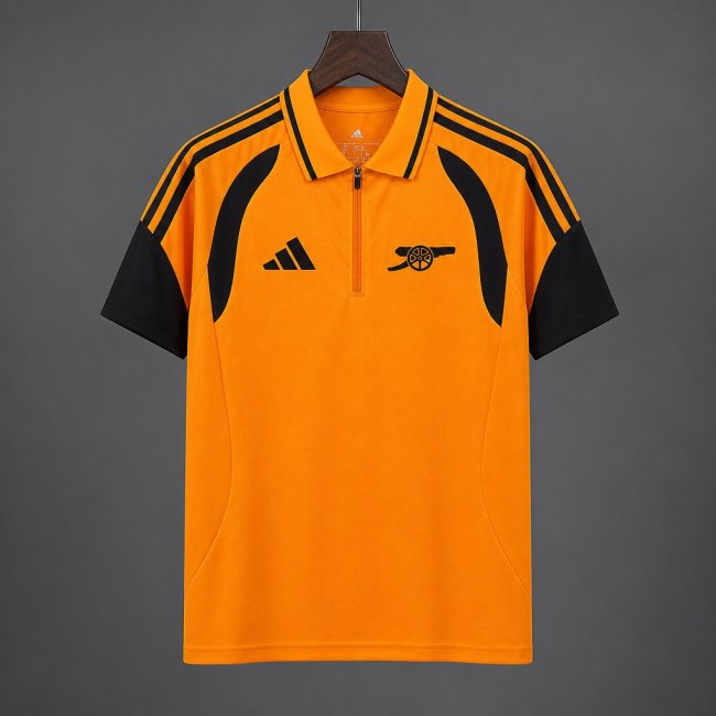 26/27 Arsenal Orange &Black Training  Jersey