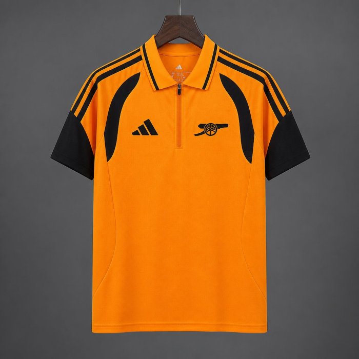 26/27 Arsenal Orange &Black Training  Jersey