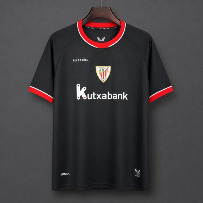26/27 Athletic Club Bilbao Black Away Jersey