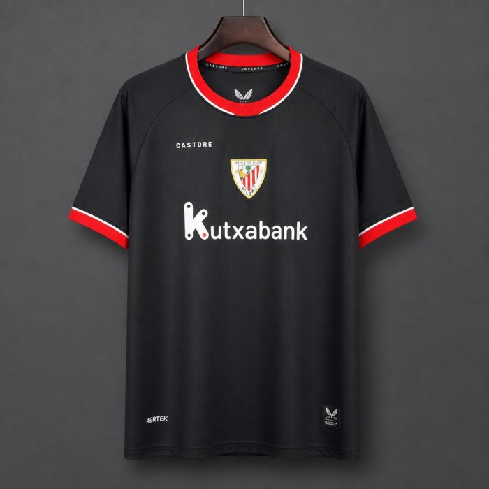 26/27 Athletic Club Bilbao Black Away Jersey