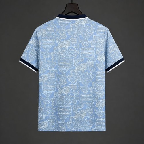 2026 England Light Blue with Graphic Pattern Special Edition Jersey