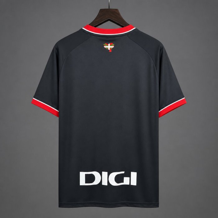 26/27 Athletic Club Bilbao Black Away Jersey