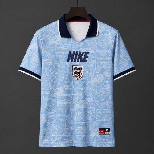 2026 England Light Blue with Graphic Pattern Special Edition Jersey