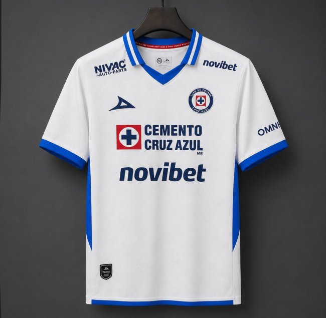 26/27 Cruz Azul Away White Jersey
