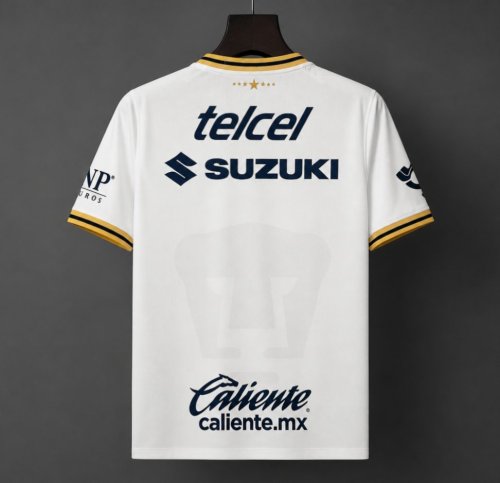 26/27 Pumas UNAM Away White Jersey