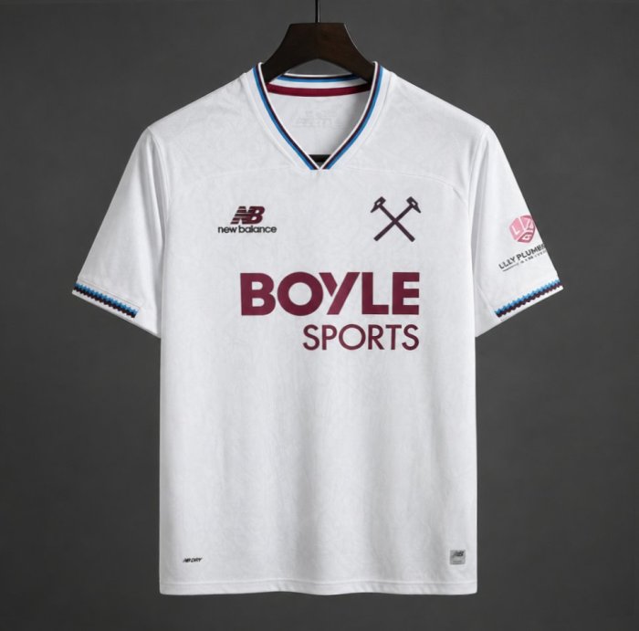 26/27 West Ham United Away White Jersey