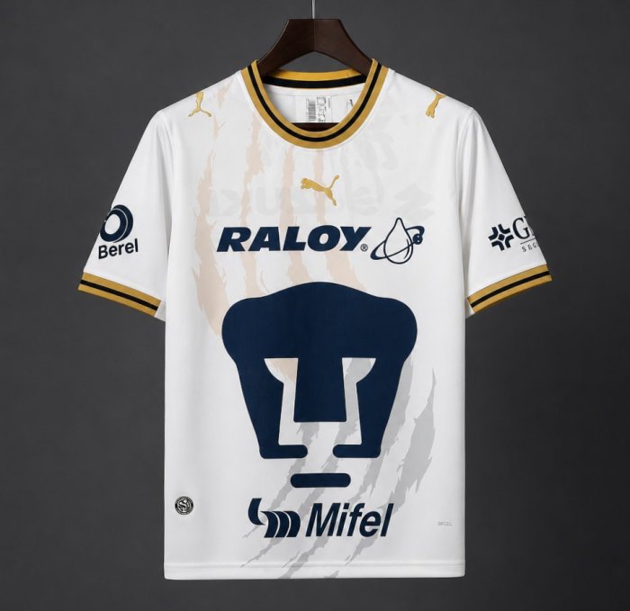 26/27 Pumas UNAM Away White Jersey