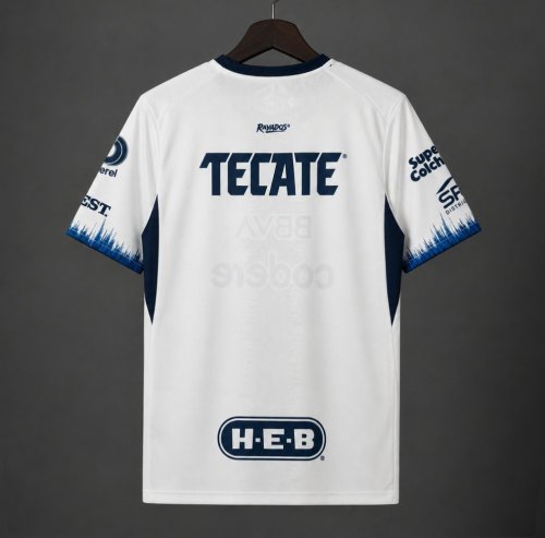 26/27 Monterrey Away White Jersey