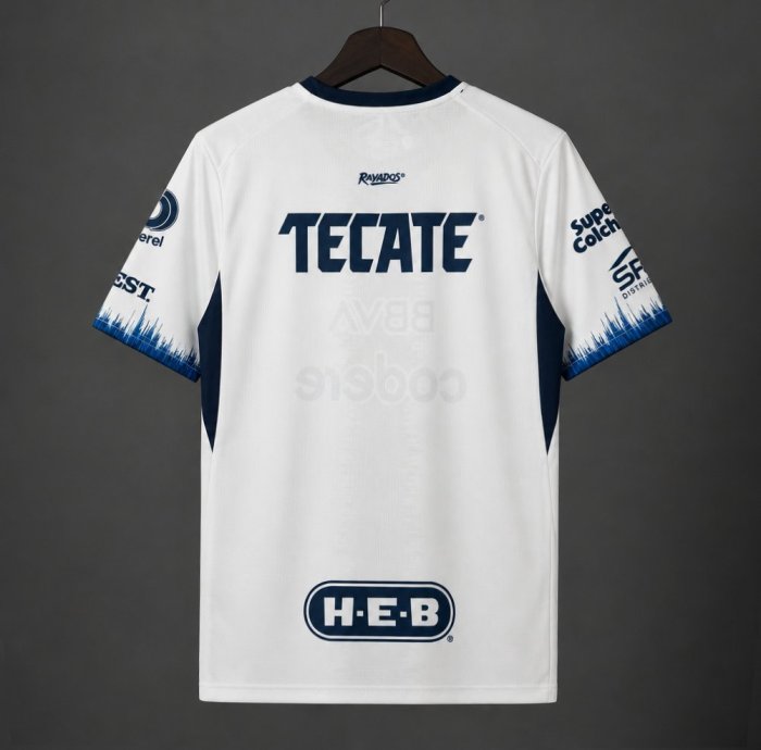 26/27 Monterrey Away White Jersey