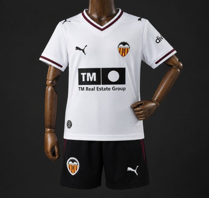 26/27 Kids Valencia Home Jersey
