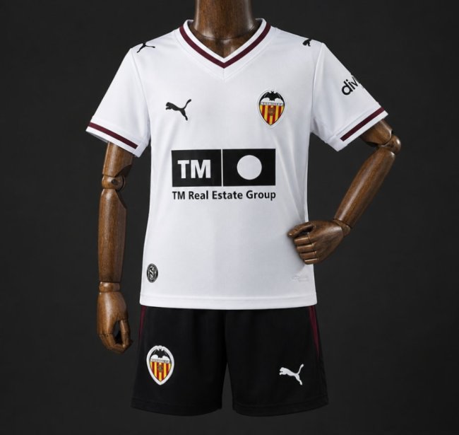 26/27 Kids Valencia Home Jersey