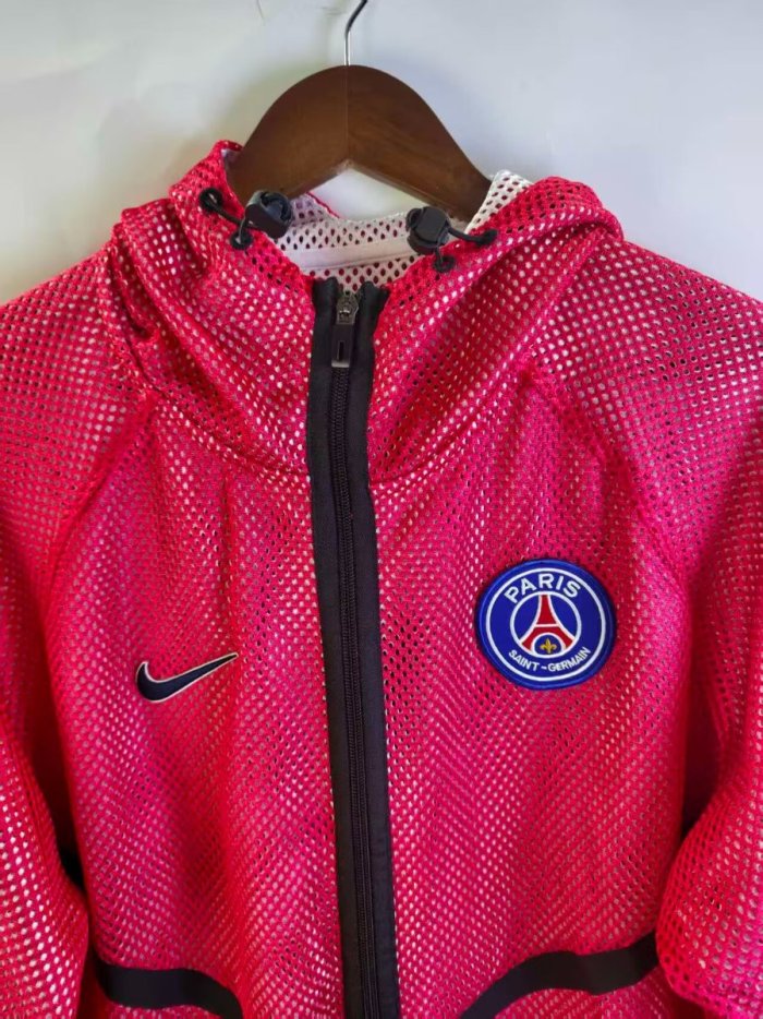 26/27 PSG Lightweight Breathable Mesh Windbreaker PINK Jacket